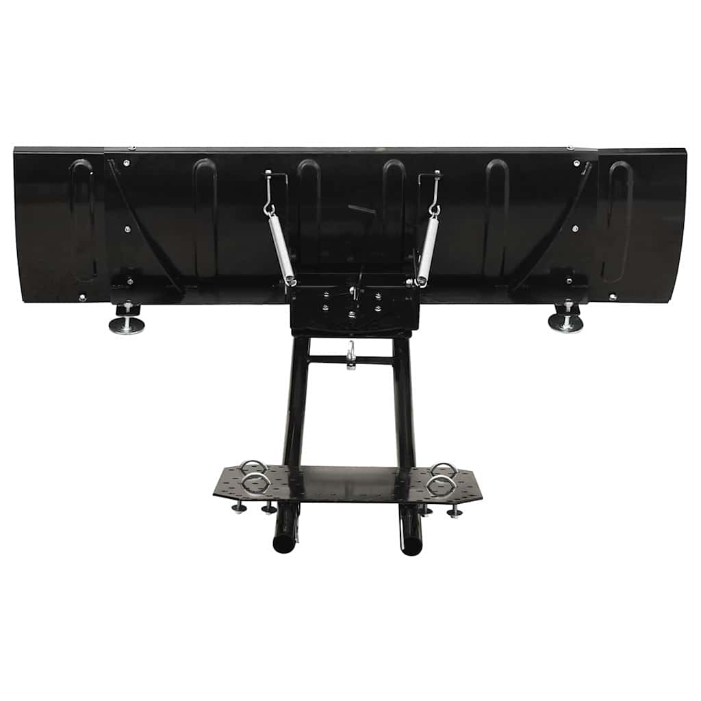 vidaXL Snow Plough for ATV 150x38 cm Black 4