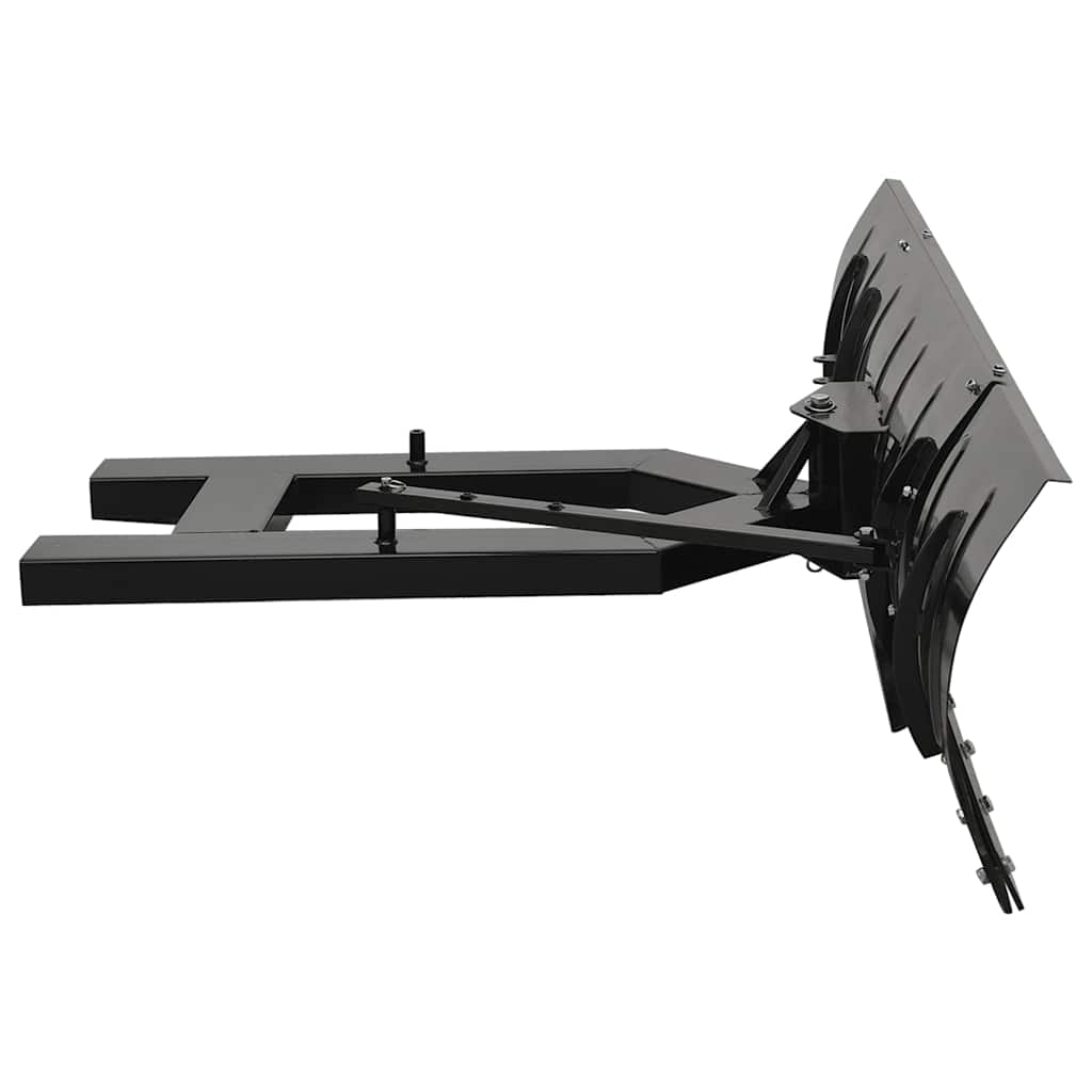 Snow Plough for Forklift Black 200 cm 48 cm