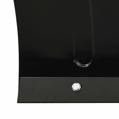 Snow Plough for Forklift Black 200 cm 48 cm