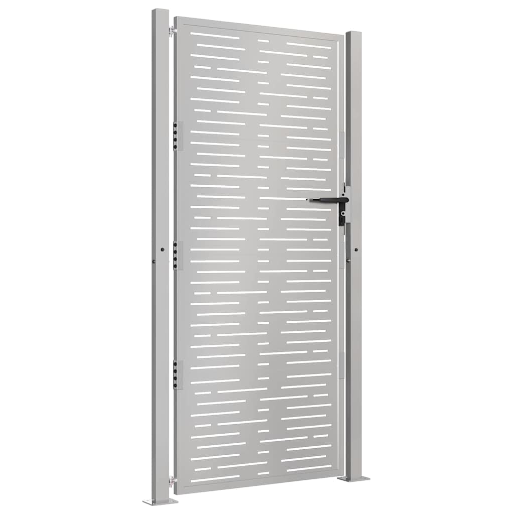 vidaXL Garden Gate 100x175 cm Corten Steel Square Design 3