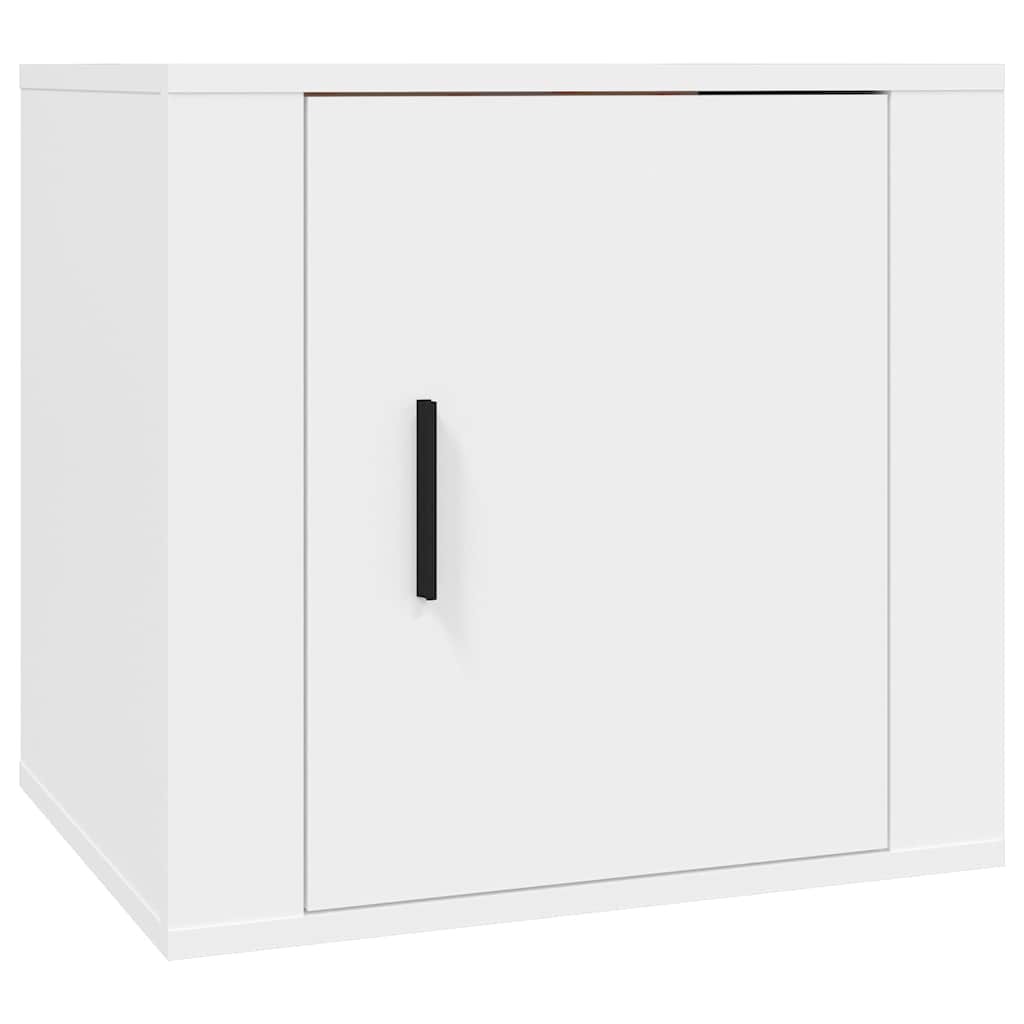 Bedside Cabinet 50x39x47 cm White