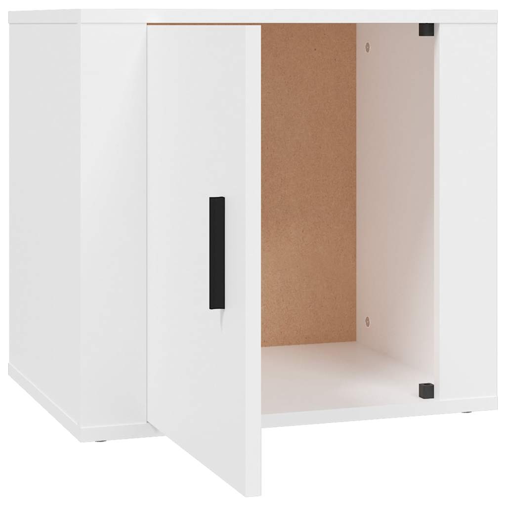 Bedside Cabinet 50x39x47 cm White