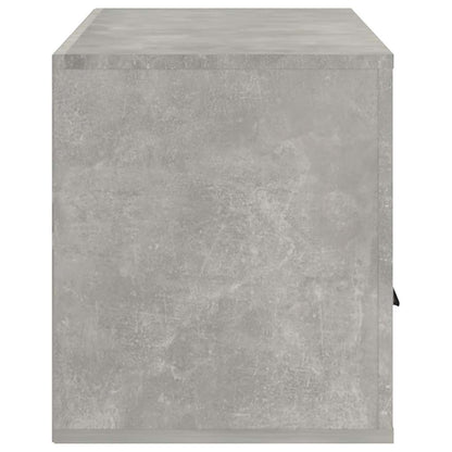 TV Cabinet 100x35x40 cm Engineered Wood Concrete grey