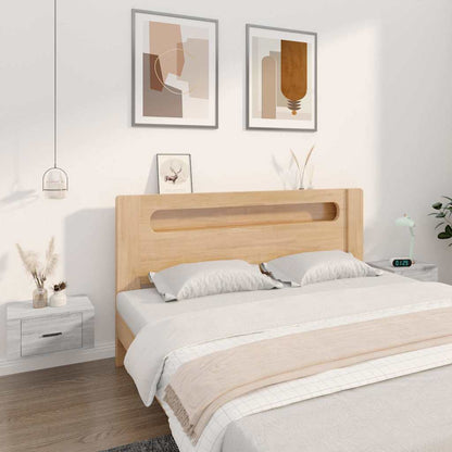 Wall-mounted Bedside Cabinet 50x36x25 cm Grey sonoma
