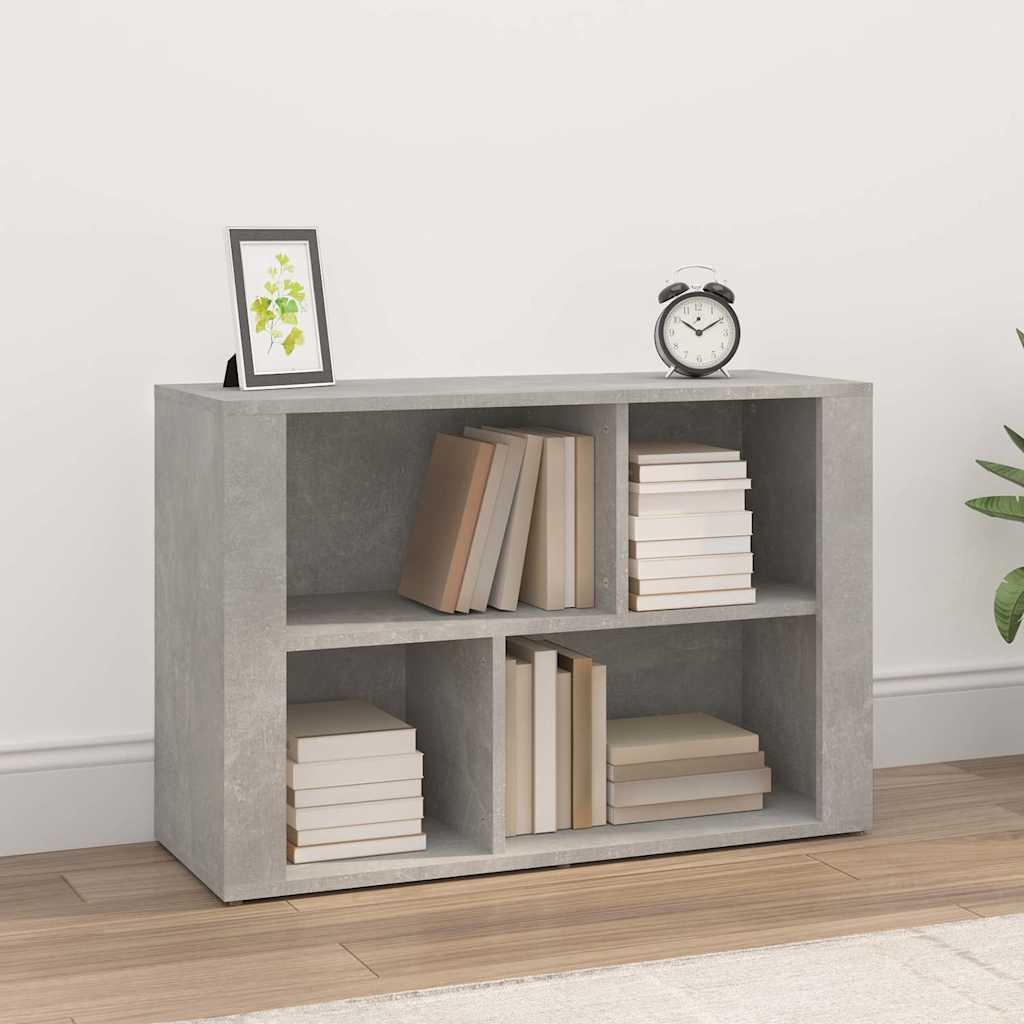 Sideboard 80x30x54 cm Engineered Wood Concrete grey