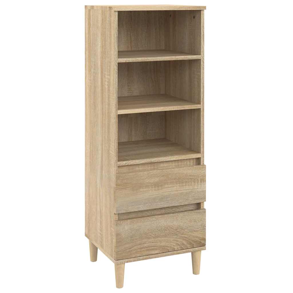 Highboard 40x36x110 cm Engineered Wood Sonoma oak