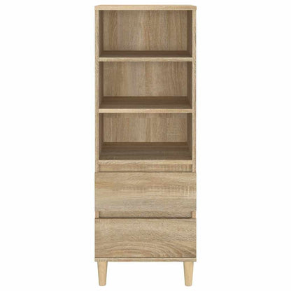 Highboard 40x36x110 cm Engineered Wood Sonoma oak
