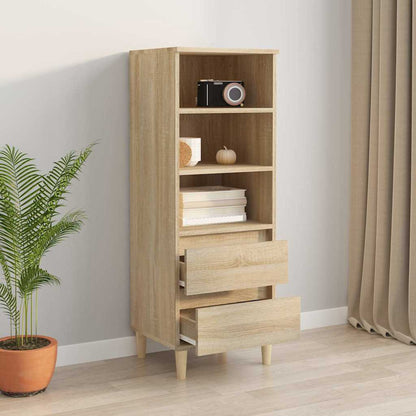 Highboard 40x36x110 cm Engineered Wood Sonoma oak