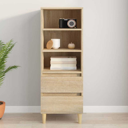 Highboard 40x36x110 cm Engineered Wood Sonoma oak