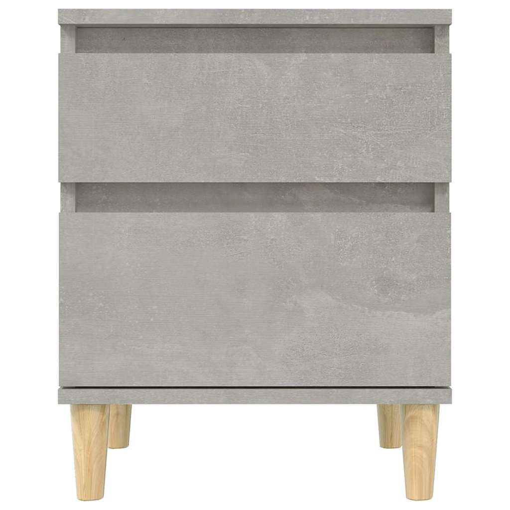 Bedside Cabinet 40x35x50 cm Concrete grey