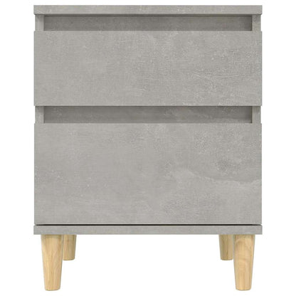 Bedside Cabinet 40x35x50 cm Concrete grey