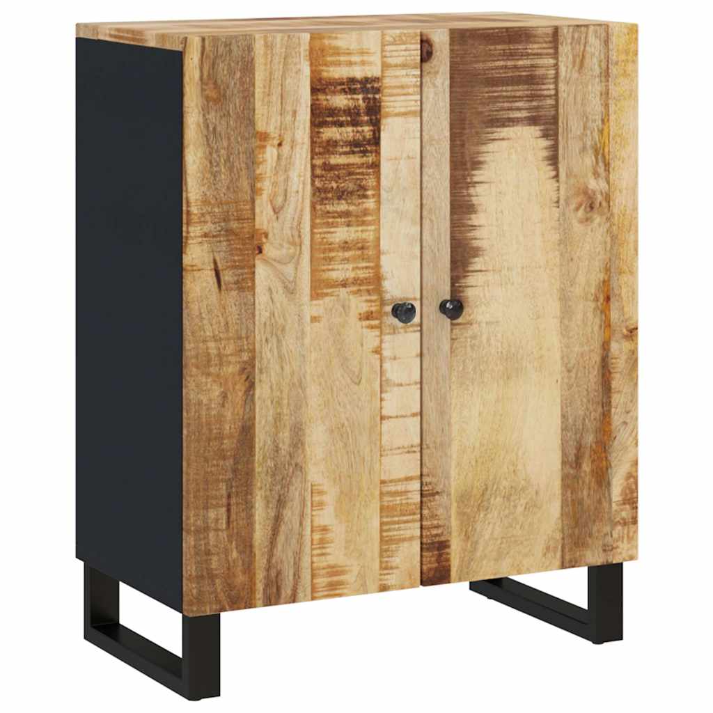 Sideboards 3 pcs Rough mango wood