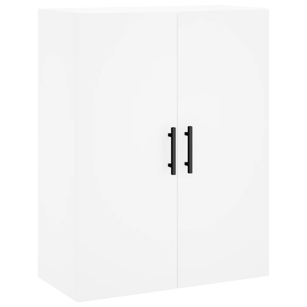 Wall Mounted Cabinets 2 pcs 69.5x34x90 cm Tube Black White