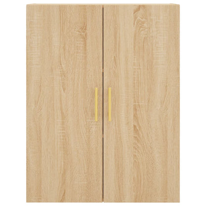 Highboard 69.5x34x180 cm Engineered Wood 2 Wood Doors Sonoma oak