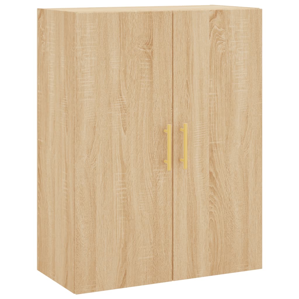 Highboard 69.5x34x180 cm Engineered Wood 2 Wood Doors Sonoma oak