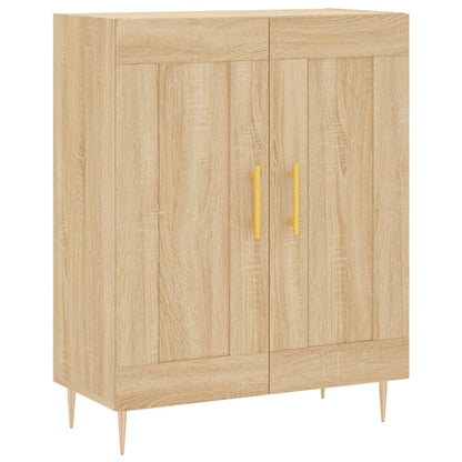 Highboard 69.5x34x180 cm Engineered Wood 2 Wood Doors Sonoma oak