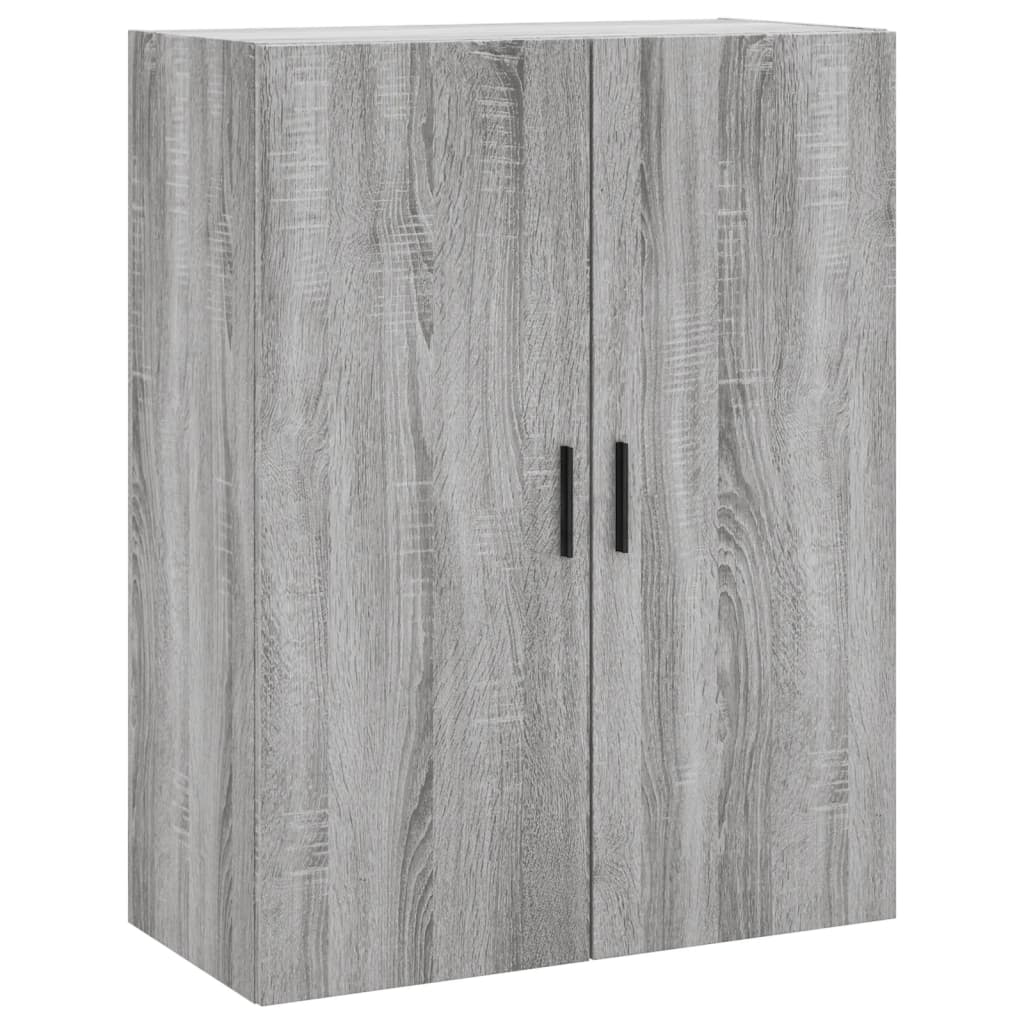 vidaXL Highboard Grey Sonoma 69.5x34x180 cm Engineered Wood 5