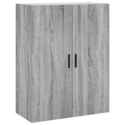 vidaXL Highboard Grey Sonoma 69.5x34x180 cm Engineered Wood 5