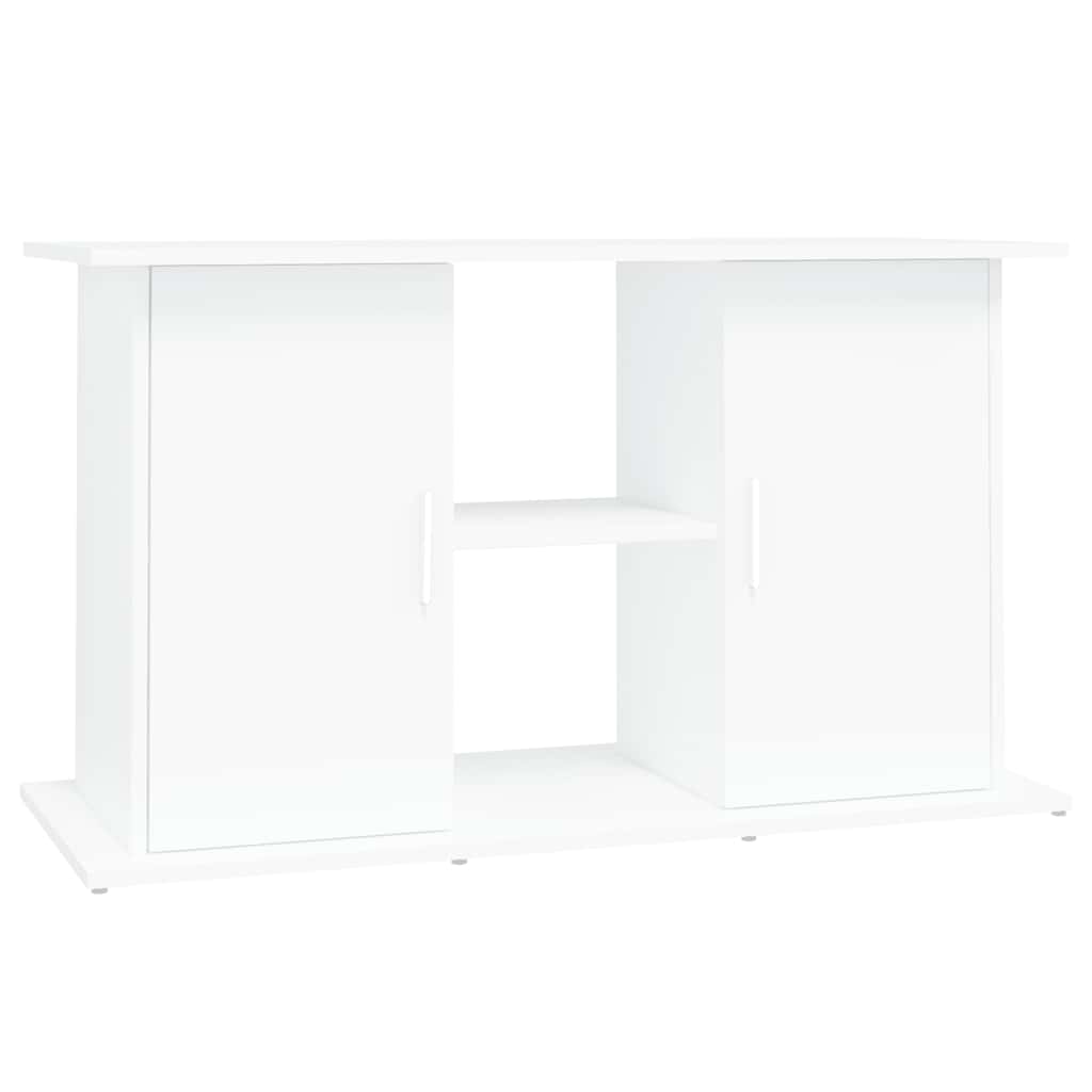 Aquarium Stand Engineered Wood Depth 41 cm White 101 cm