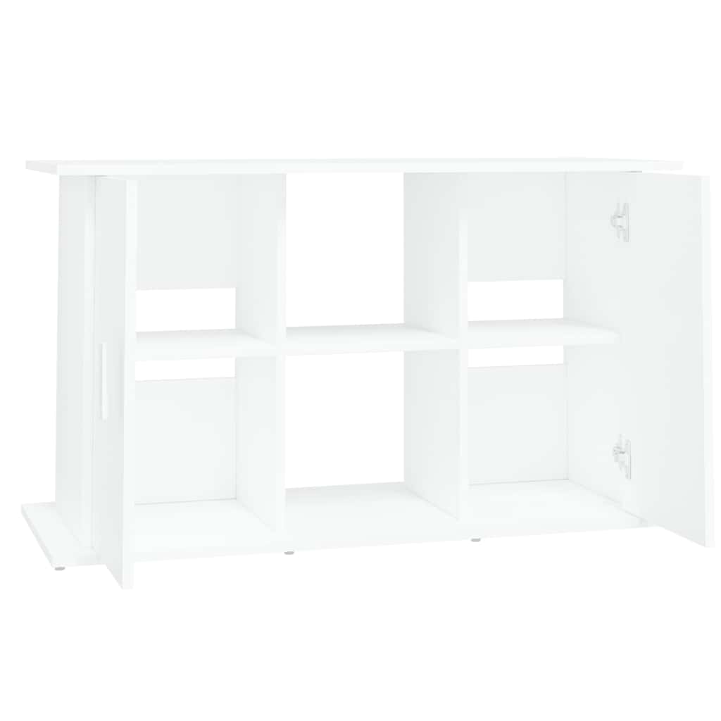 Aquarium Stand Engineered Wood Depth 41 cm White 101 cm