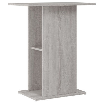 Aquarium Stand 60,5x36x72,5 cm Engineered Wood Grey sonoma 60.5 cm