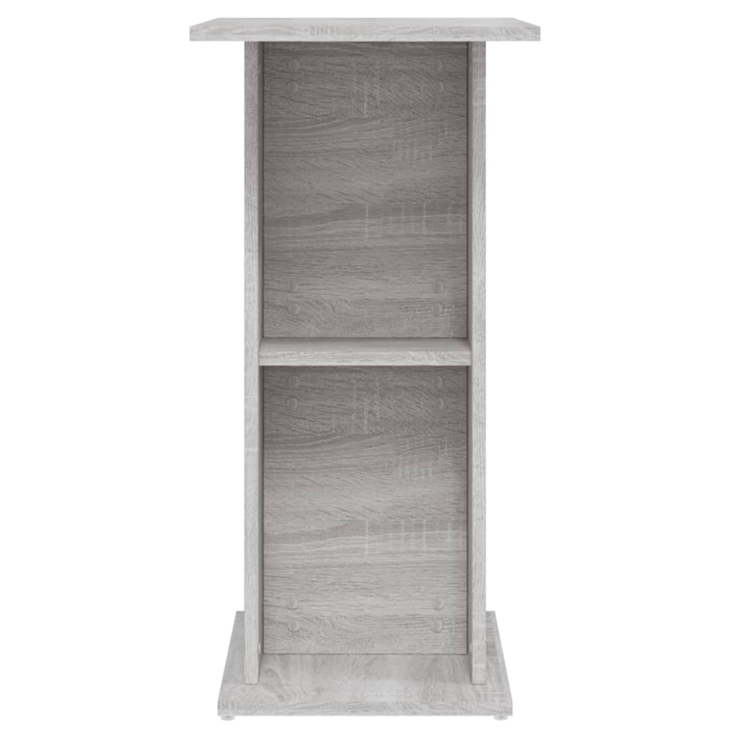 Aquarium Stand 60,5x36x72,5 cm Engineered Wood Grey sonoma 60.5 cm