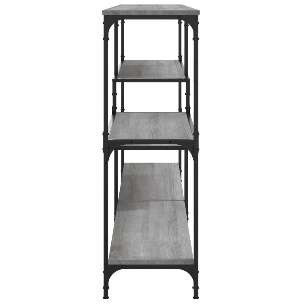 Console Table 103x32x95 cm Engineered Wood Grey sonoma 160 cm
