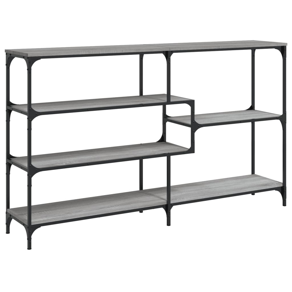 Console Table 103x32x95 cm Engineered Wood Grey sonoma 160 cm