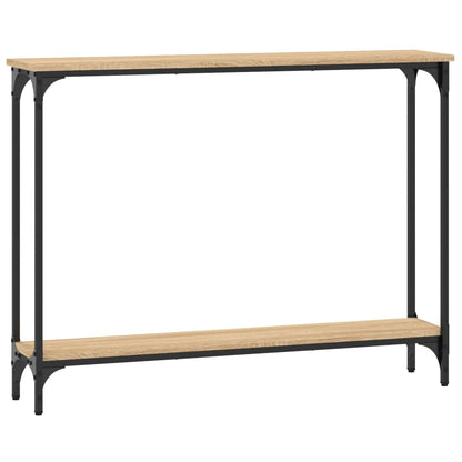 Console Table 75x22,5x75 cm Engineered Wood Sonoma oak