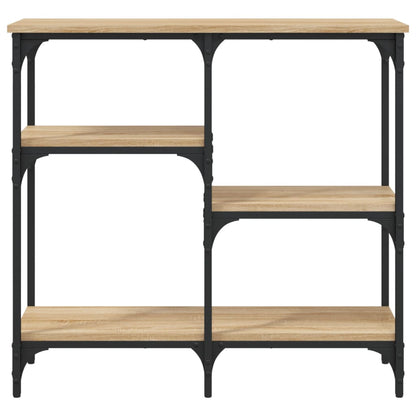 Console Table 160x29x75 cm Engineered Wood Sonoma oak 80 cm