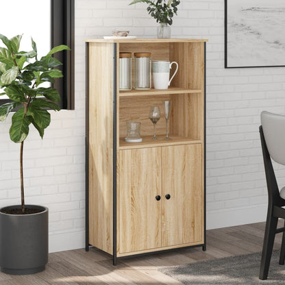 Highboard Engineered Wood Sonoma oak 121.5 cm 36 cm
