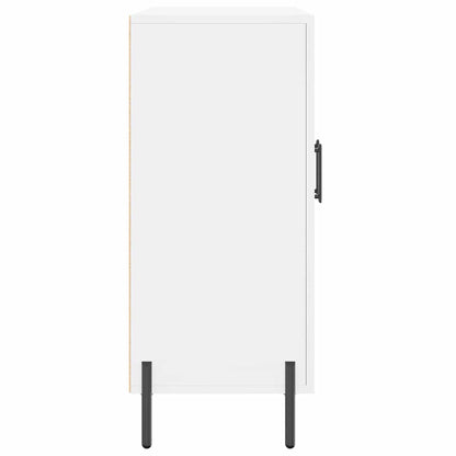 Sideboard 90x34x80 cm Engineered Wood White