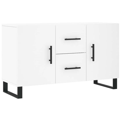 Sideboard 100x36x60 cm Engineered Wood White