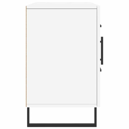 Sideboard 100x36x60 cm Engineered Wood White