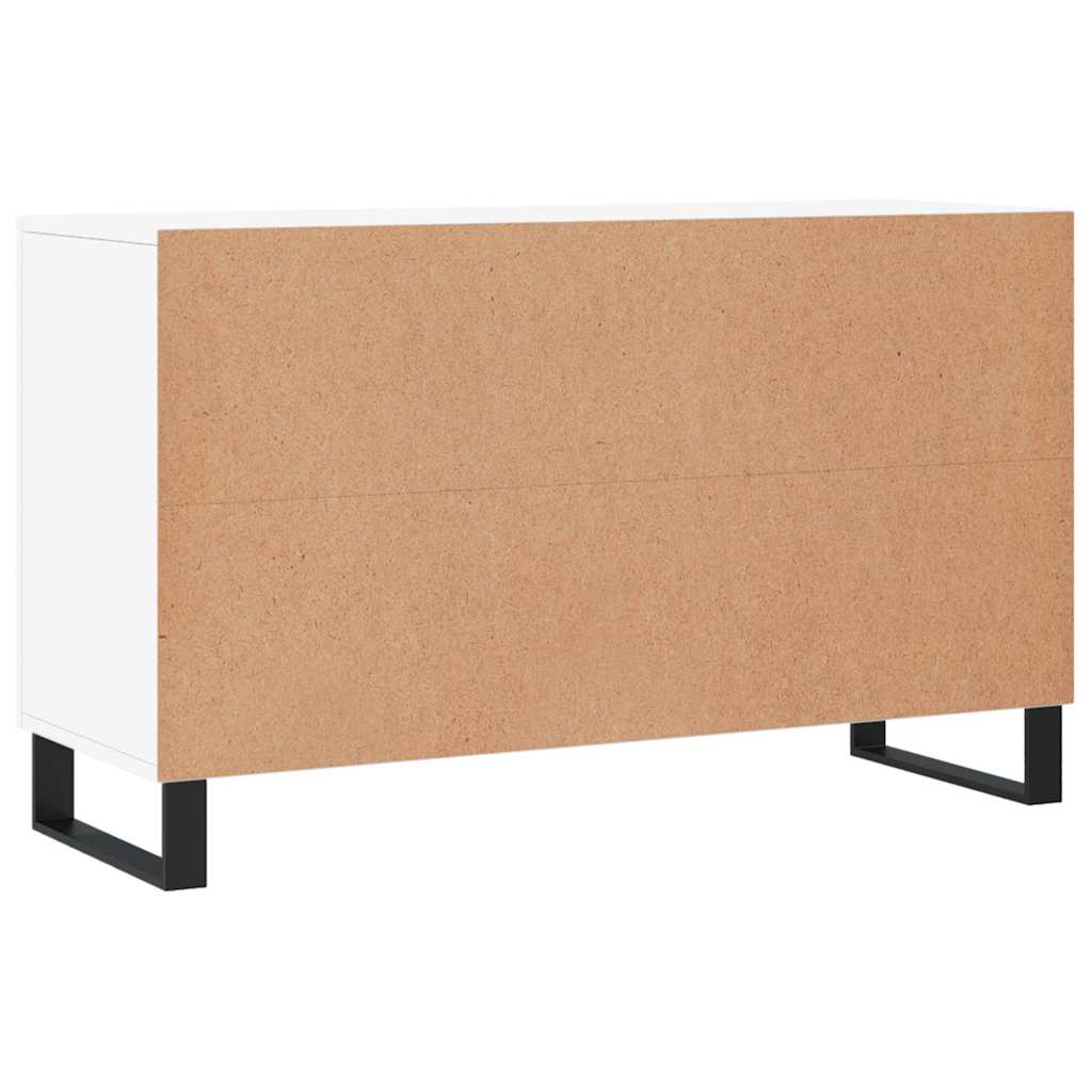 Sideboard 100x36x60 cm Engineered Wood White
