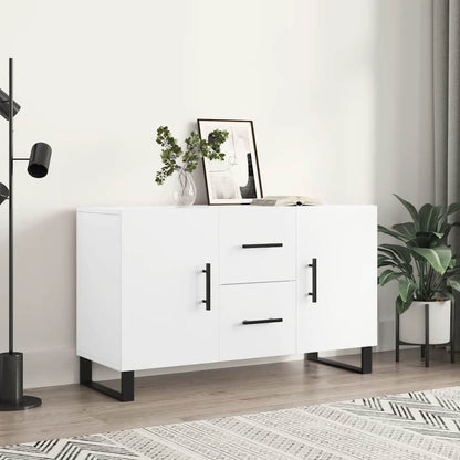 Sideboard 100x36x60 cm Engineered Wood White