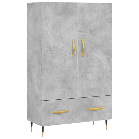 Highboard 69,5x31x115 cm Engineered Wood Concrete grey