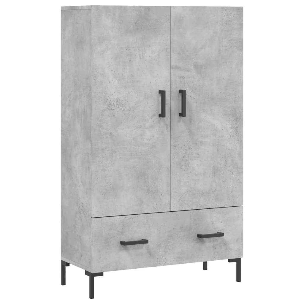 Highboard 69,5x31x115 cm Engineered Wood Concrete grey