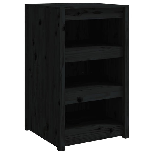 Outdoor Kitchen Cabinet "MEPPEL" 55x55x92 cm Solid Wood Douglas Black pine 3 shelves