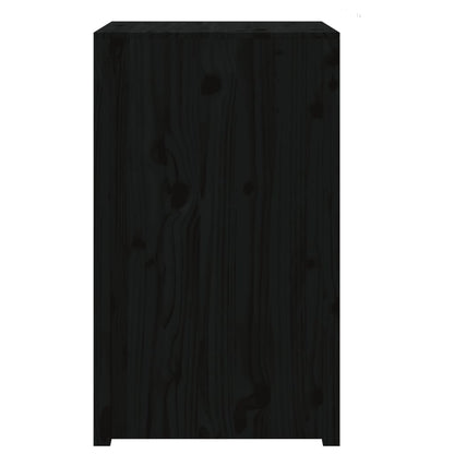 Outdoor Kitchen Cabinet "MEPPEL" 55x55x92 cm Solid Wood Douglas Black pine 3 shelves
