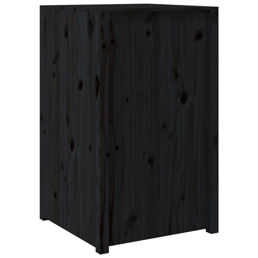 Outdoor Kitchen Cabinet "MEPPEL" 55x55x92 cm Solid Wood Douglas Black pine 3 shelves