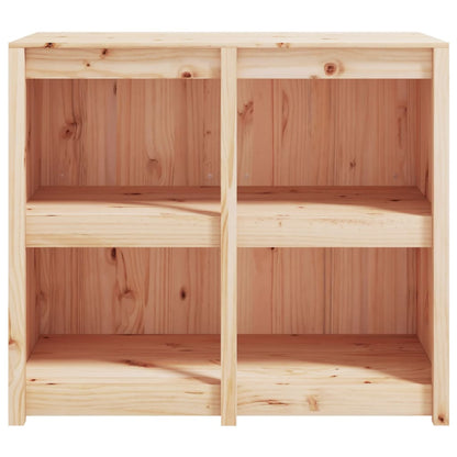 Outdoor Kitchen Cabinet "MEPPEL" Solid Wood Pine Width 106 cm 4 shelves