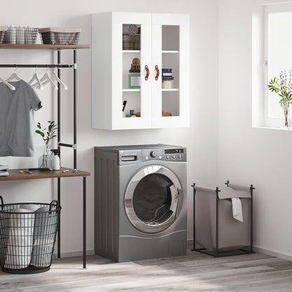 Wall Mounted Cabinet 69,5x34x90 cm White