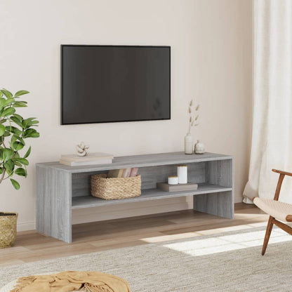 TV Cabinet 120x40x40 cm Engineered Wood Grey sonoma