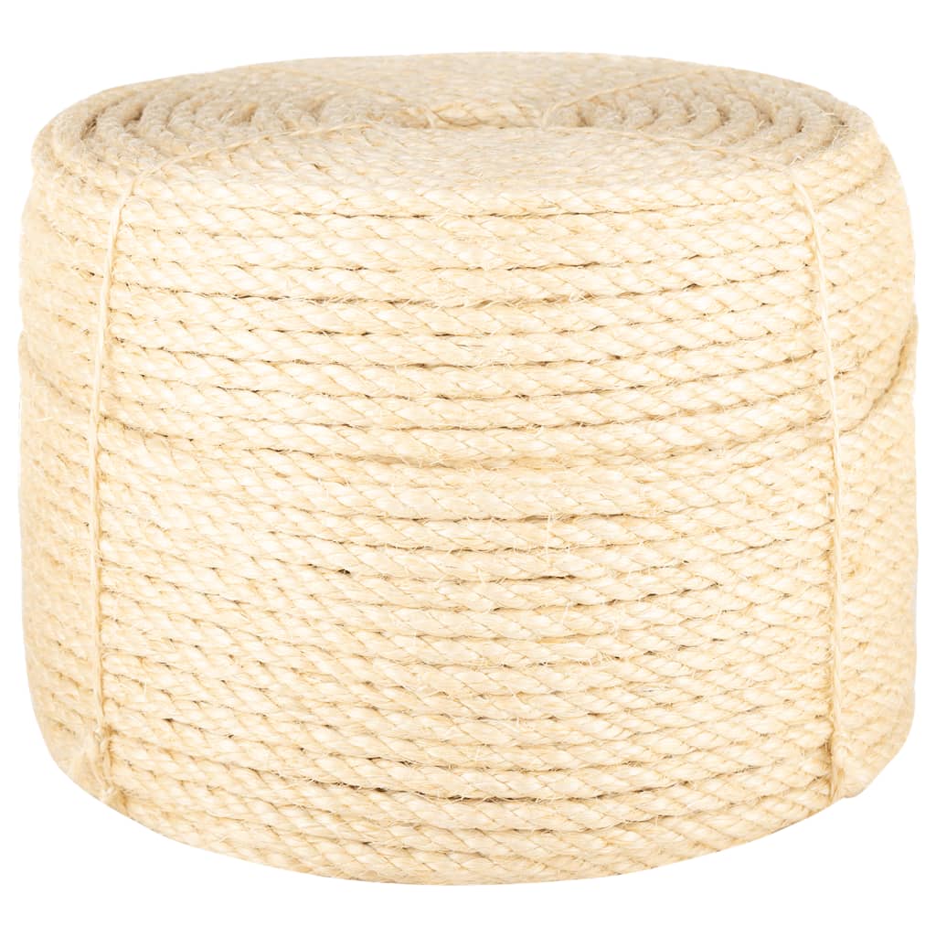 vidaXL Rope 100% Sisal 10 mm 500 m 2