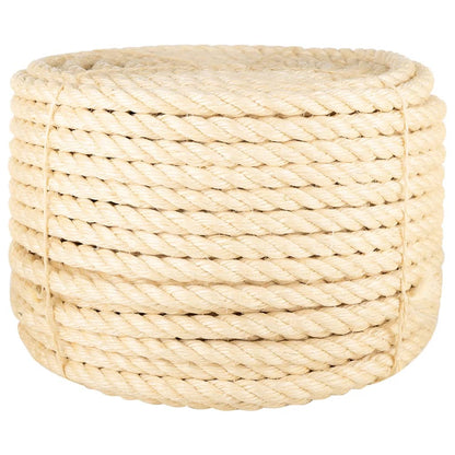 Rope 100% Sisal Length 25 m 20 mm