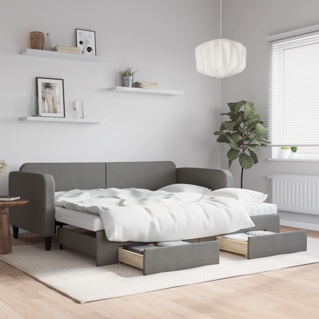 vidaXL Daybed 90x190 cm Fabric