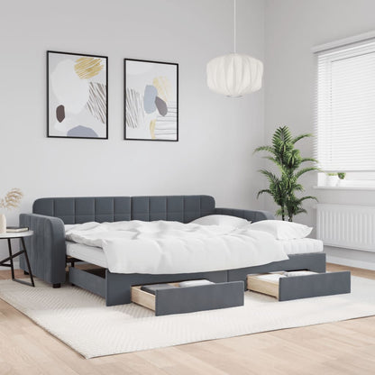 vidaXL Daybed 90x190 cm Velvet