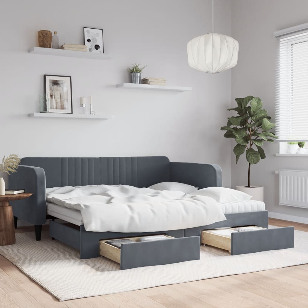 vidaXL Daybed 90x190 cm Velvet