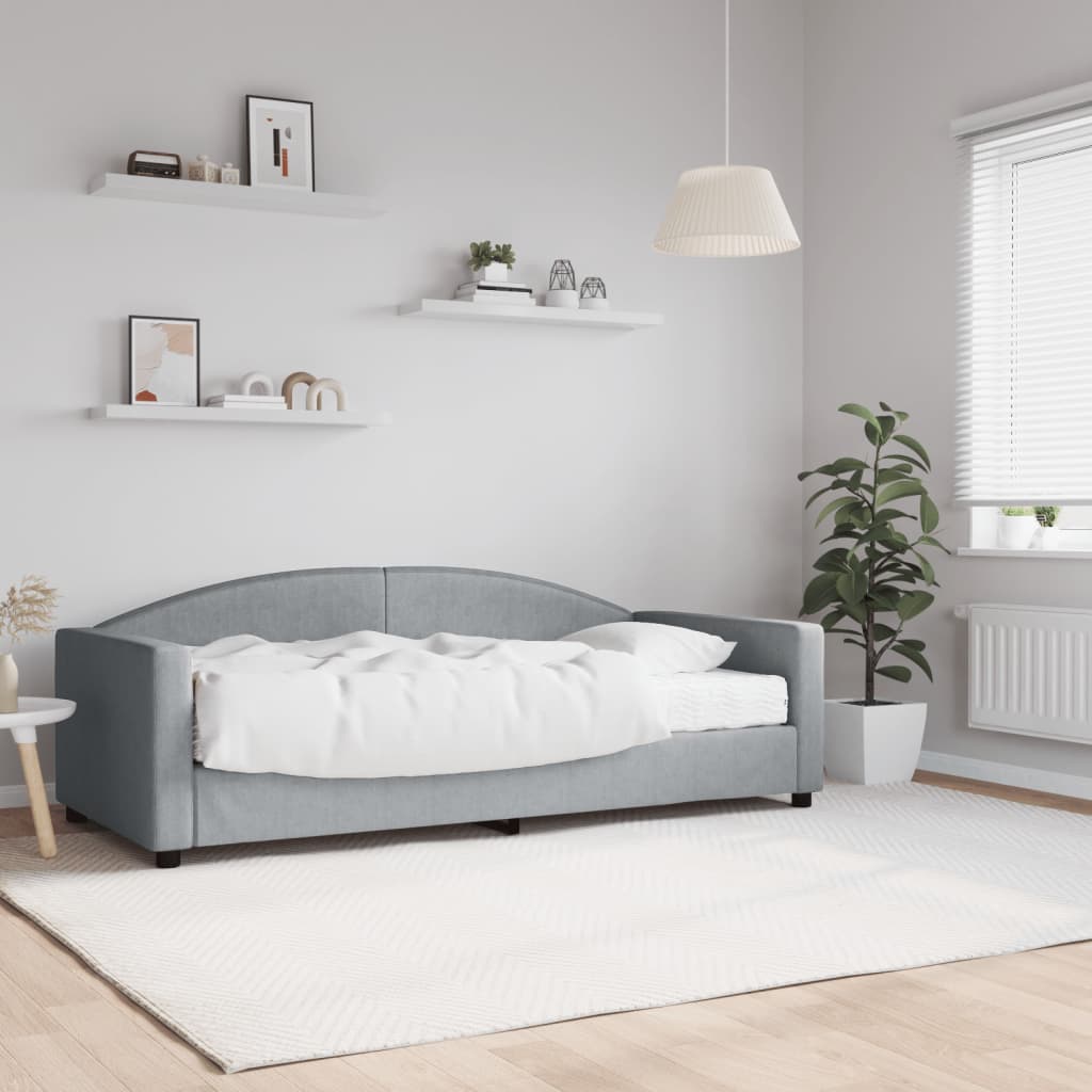 vidaXL Day Bed 90x190 cm Fabric